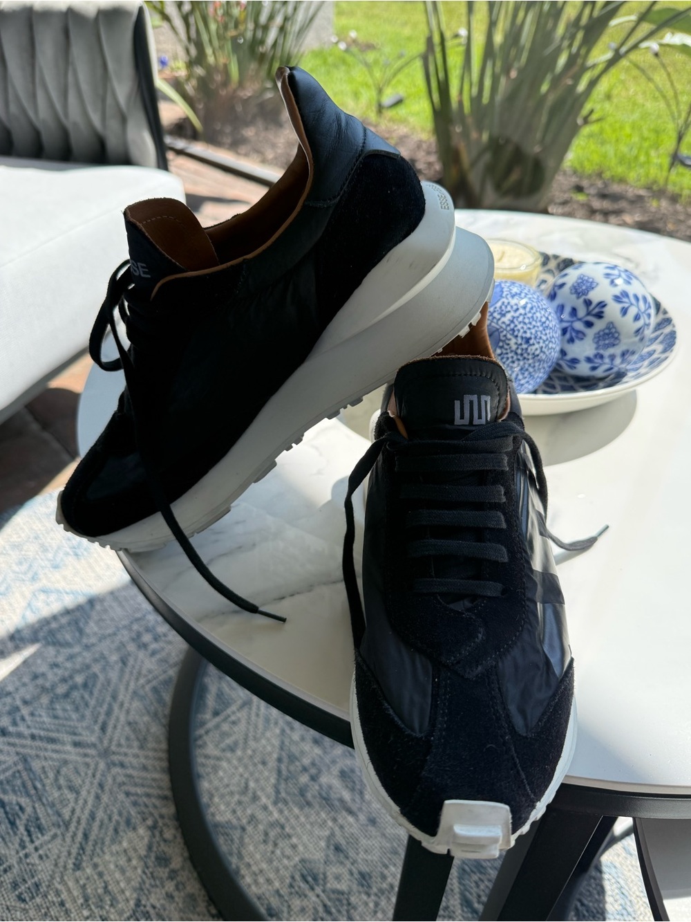 Esseutesse Black  Sneakers - woman’s size 38